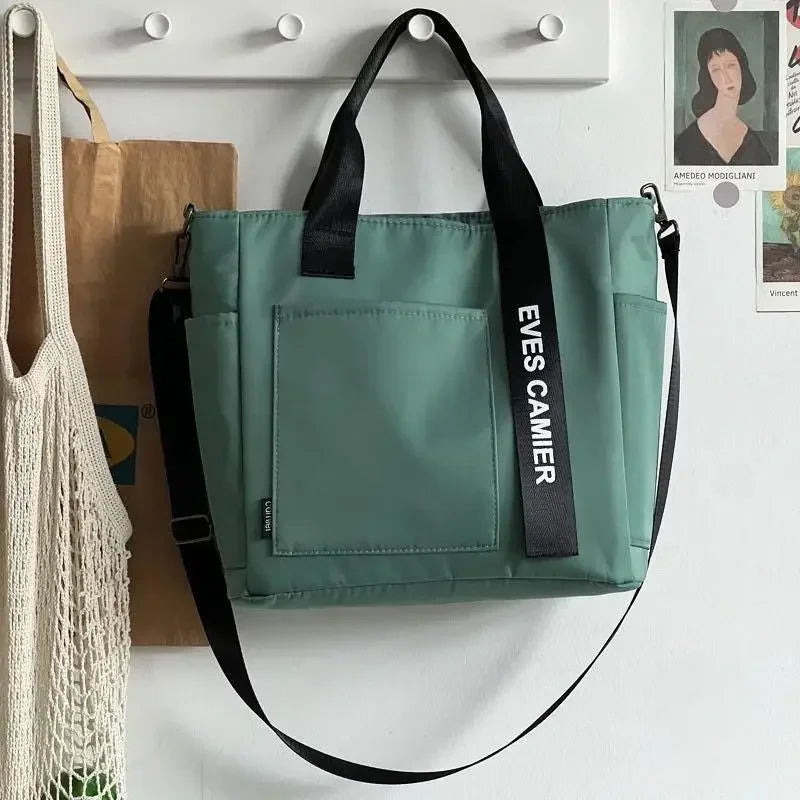 New Casual Tote Large Capacity Shoulder Bag Nylon Waterproof