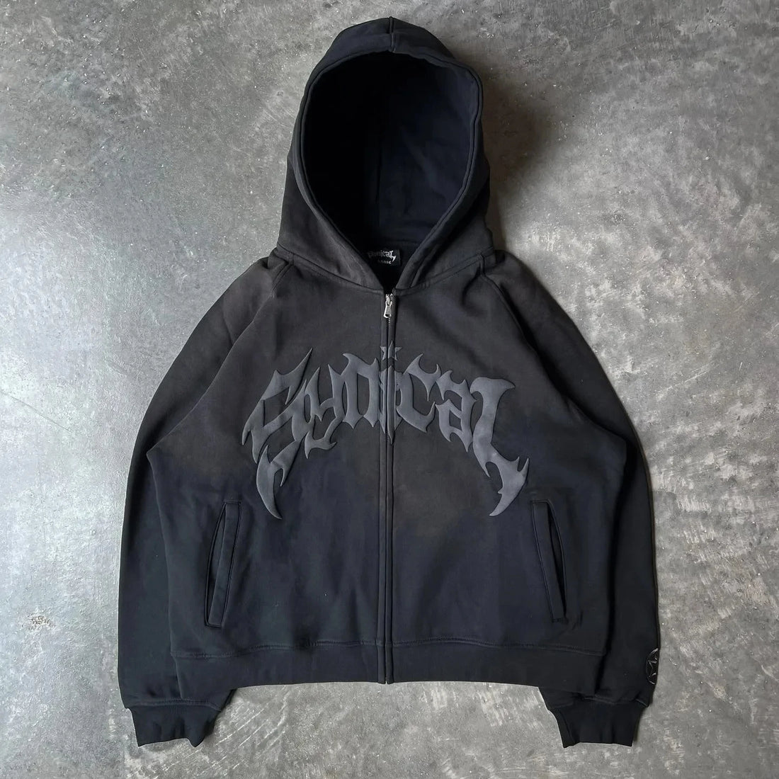 Sweatshirt retro  design hoodie women 2025 winter hip hop
