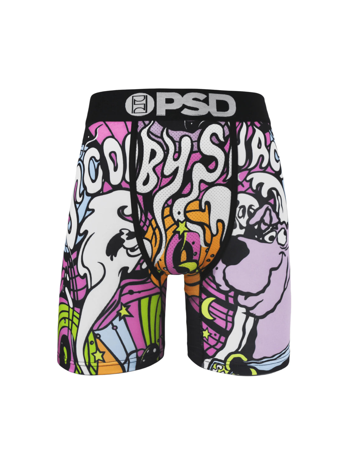 Men's PSD Boxer Briefs Soft Polyester Underwear, Quick-Dry Breathable Elastic