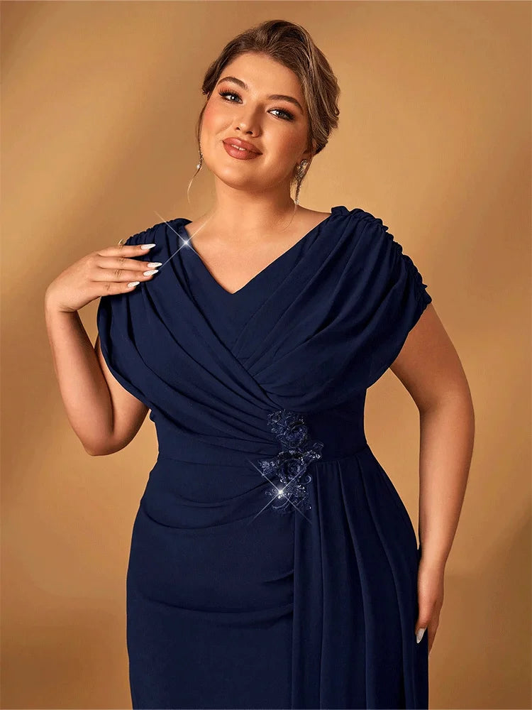 Evening Dress Wedding Reception Party Luxury Shiny