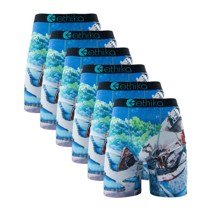 ETHIKA 6Pcs Sexy Men Underwear Boxer