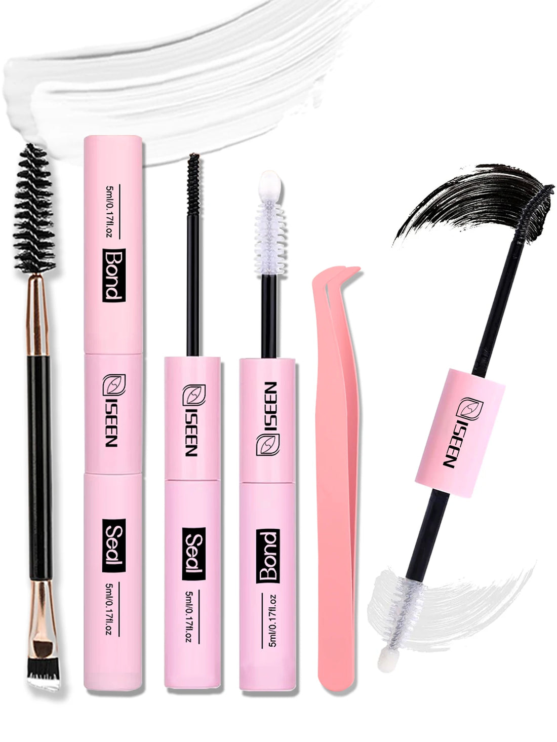 ISEEN Eyelash Bond & Seal 10ml  Eyelash Glue Remover 5ml Eyelash