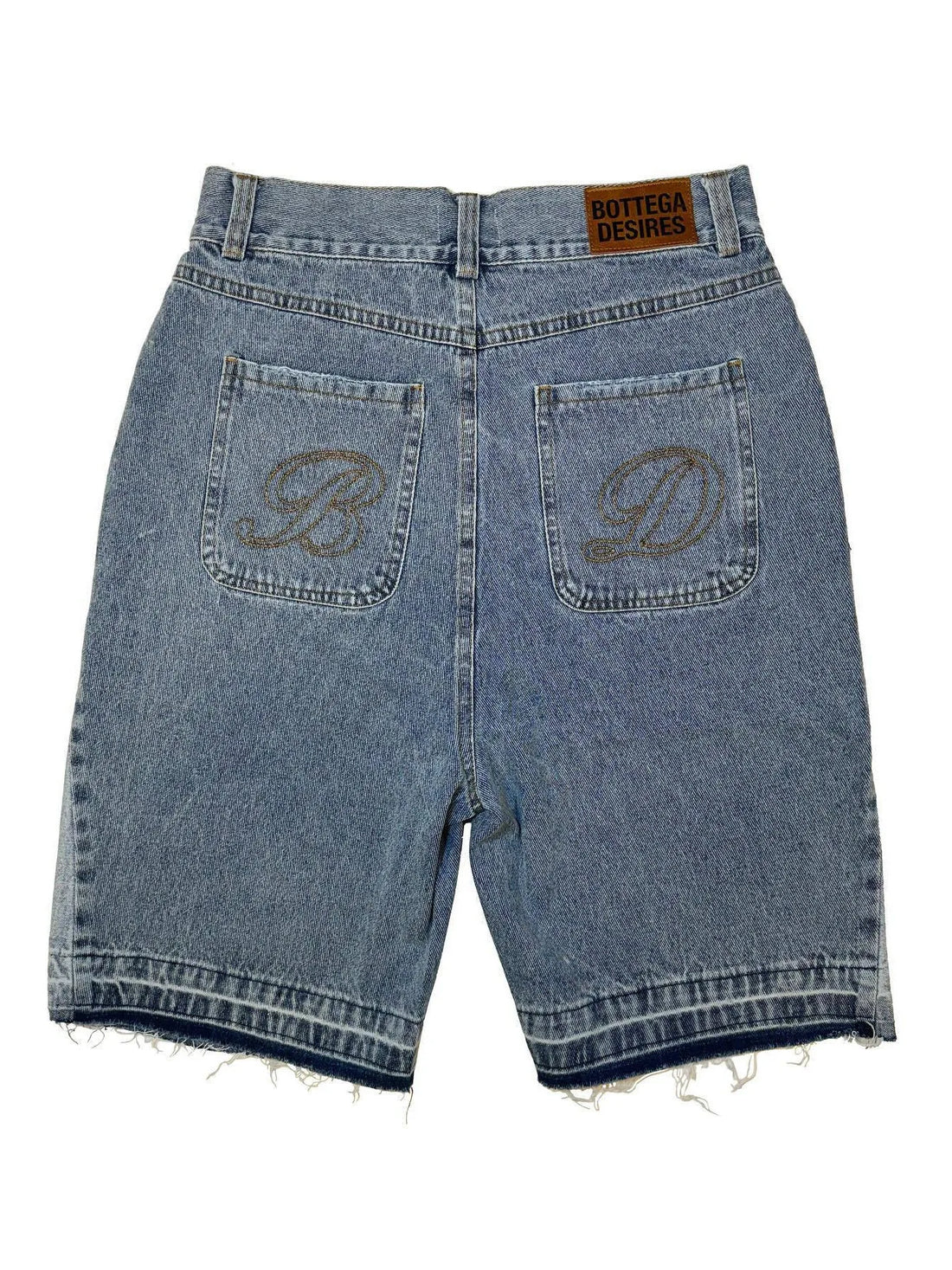 Bottega Desires Denim Shorts