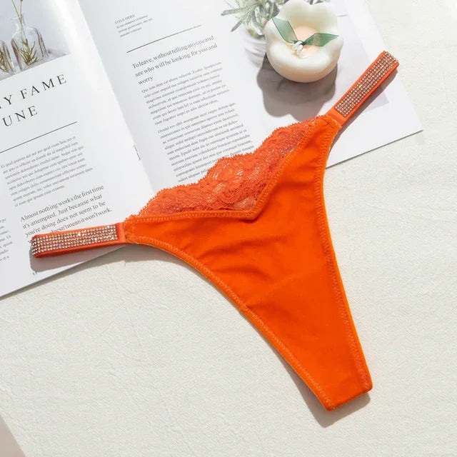 New Women's Panties Victoria Underwear Low Rise Thongs Secret T Tanga Underpanties