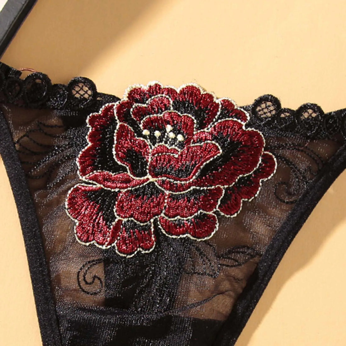 Sexy Flower Women G Underwear Ladies Briefs Lingere