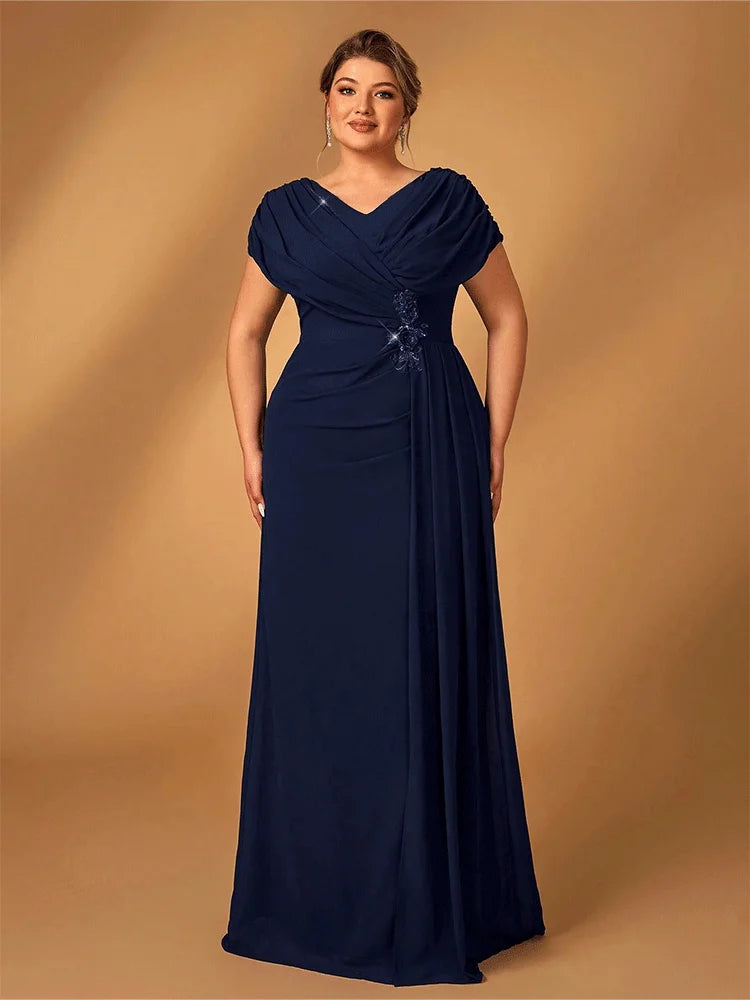 Evening Dress Wedding Reception Party Luxury Shiny