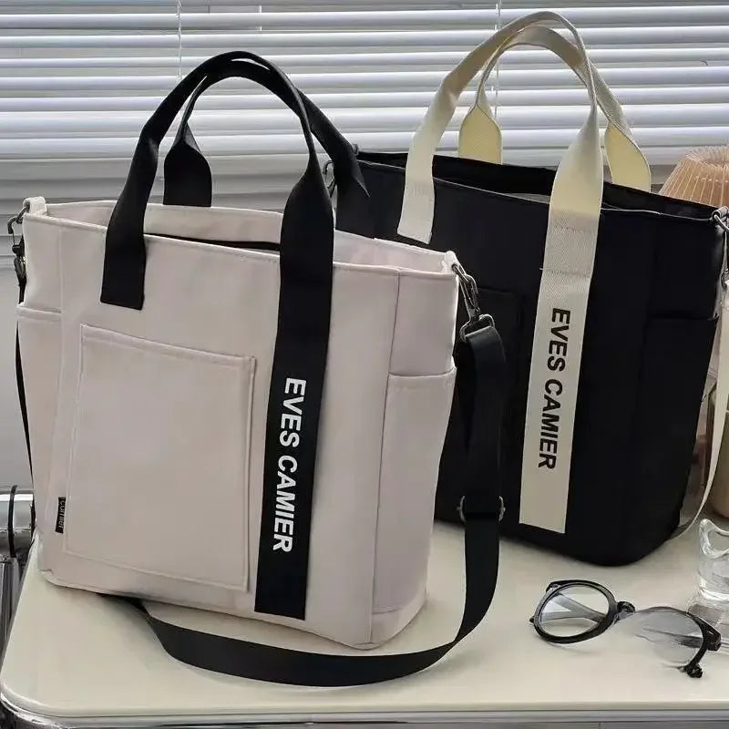 New Casual Tote Large Capacity Shoulder Bag Nylon Waterproof