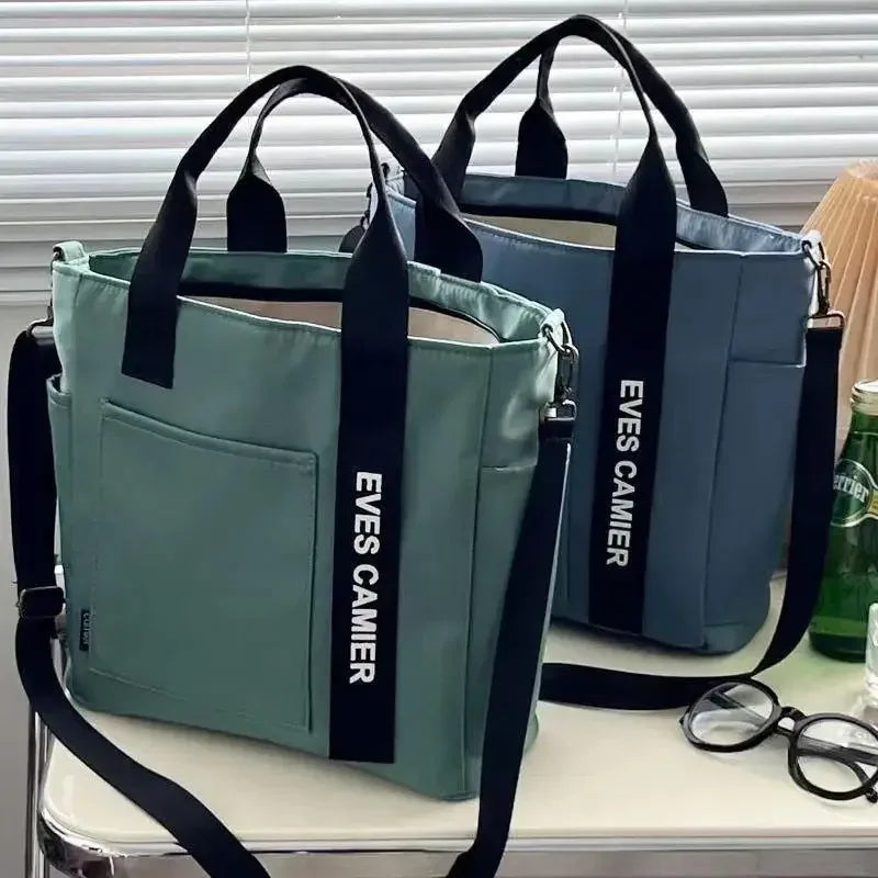 New Casual Tote Large Capacity Shoulder Bag Nylon Waterproof
