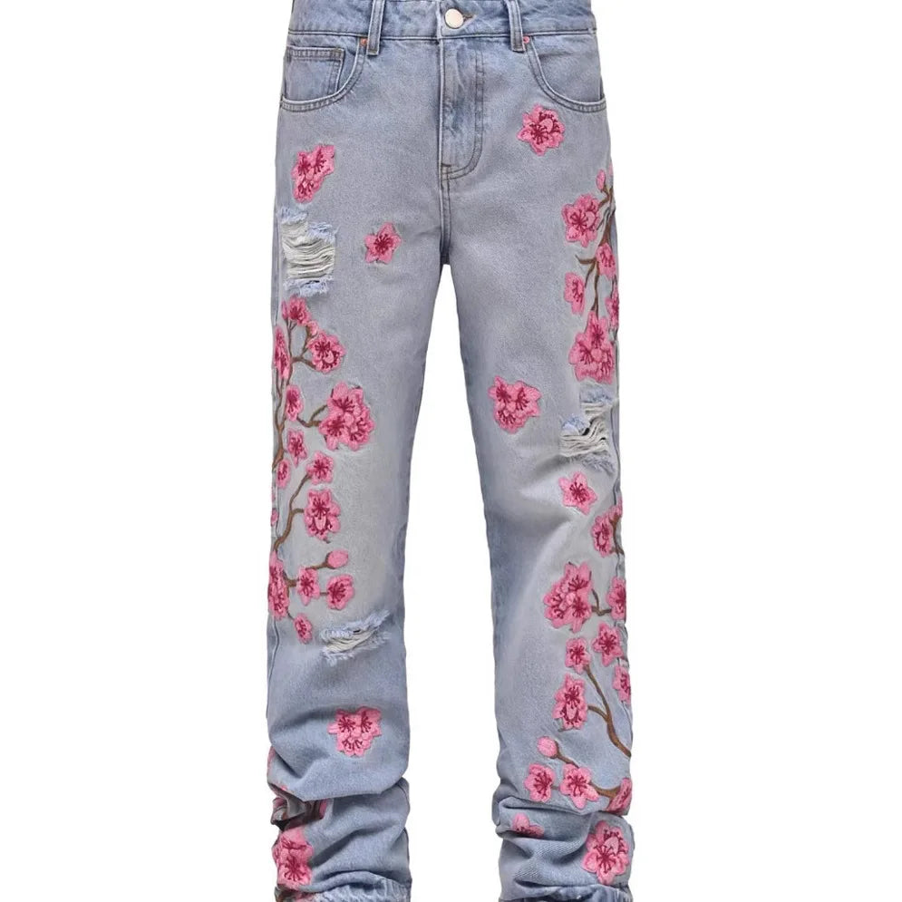 Denim Designer Streetwear Hip hop Drip