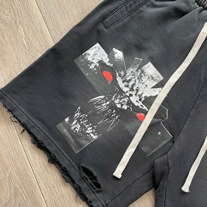Vertabrae verty Three-dimensional New Outfit shorts