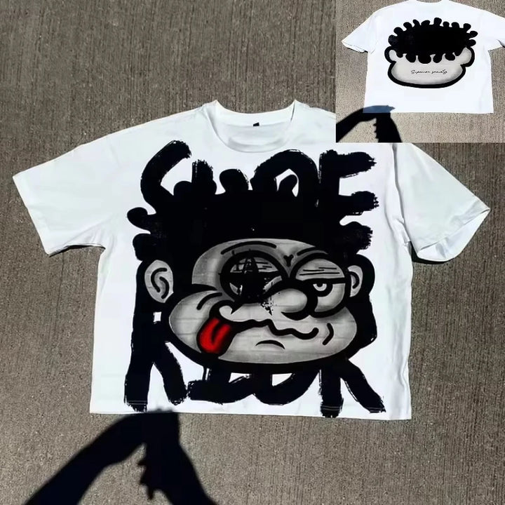 2025 Oversize Designer T-shirt Streetwear Men And Women Tops