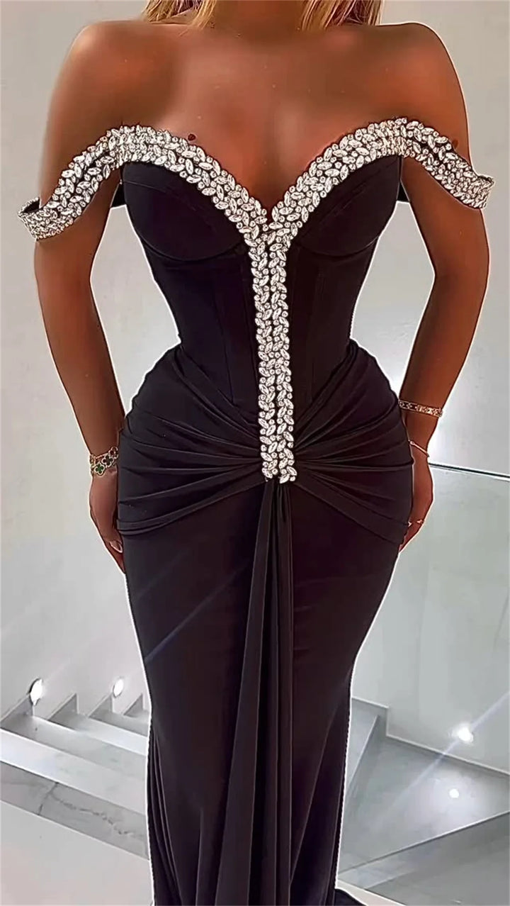 Diamonds Evening Dresses Mermaid Prom Dress 2025