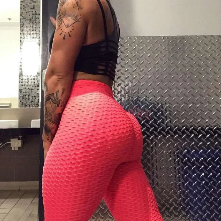 Women Seamless Yoga Leggings High Elastic Gym Trainning Running Slim Fashion Pants