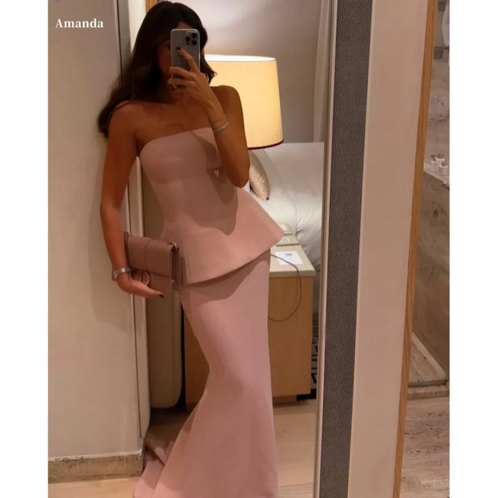Amanda Party Dresses Floor-Length Prom Dress 2025