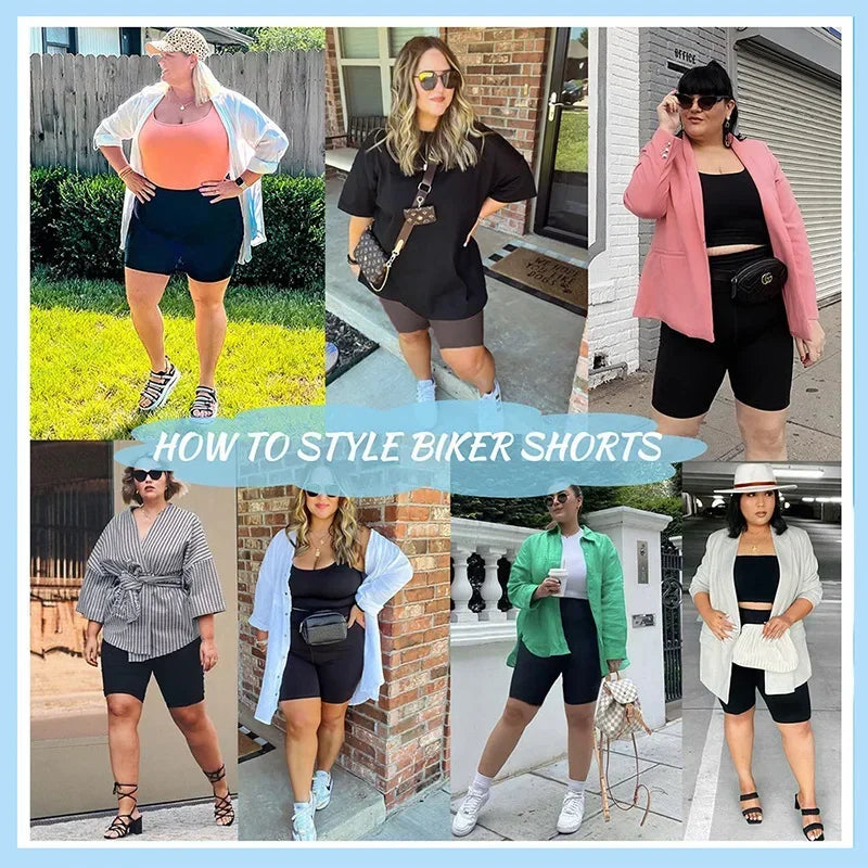 Women's High-Waisted Yoga Shorts