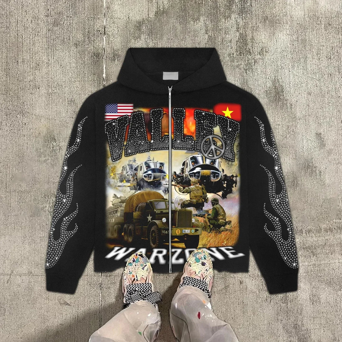 Streetwear Hoodies Men And Women  Tops Sweatshirt goth Oversized zip up Hoodie Mens Clothes