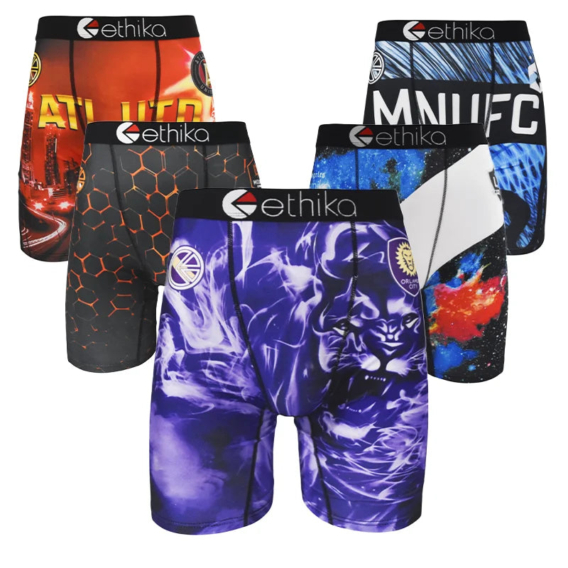 ETHIKA 1PC Sexy Men's Underwear Breathable Sexy Men Panties Boxers