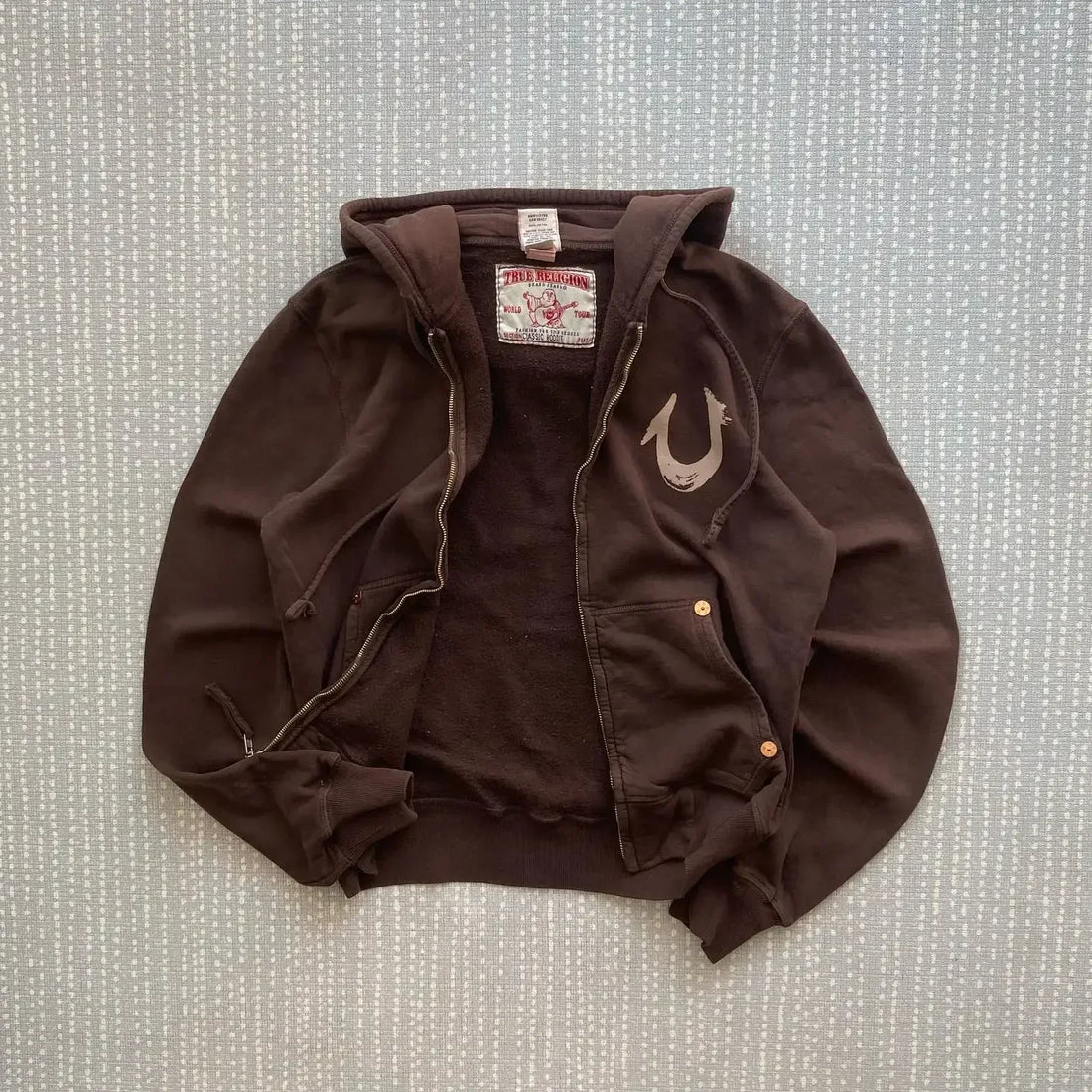 American Retro Zipper Up Hoodie Oversized Sweatshirt Men And Women Casual