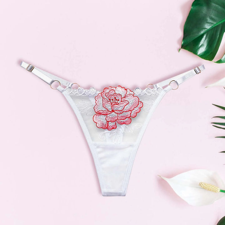 Sexy Flower Women G Underwear Ladies Briefs Lingere