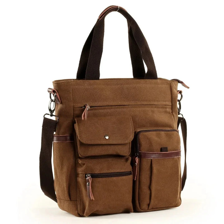 Canvas Messenger Bag Crossbody Unisex for Travel