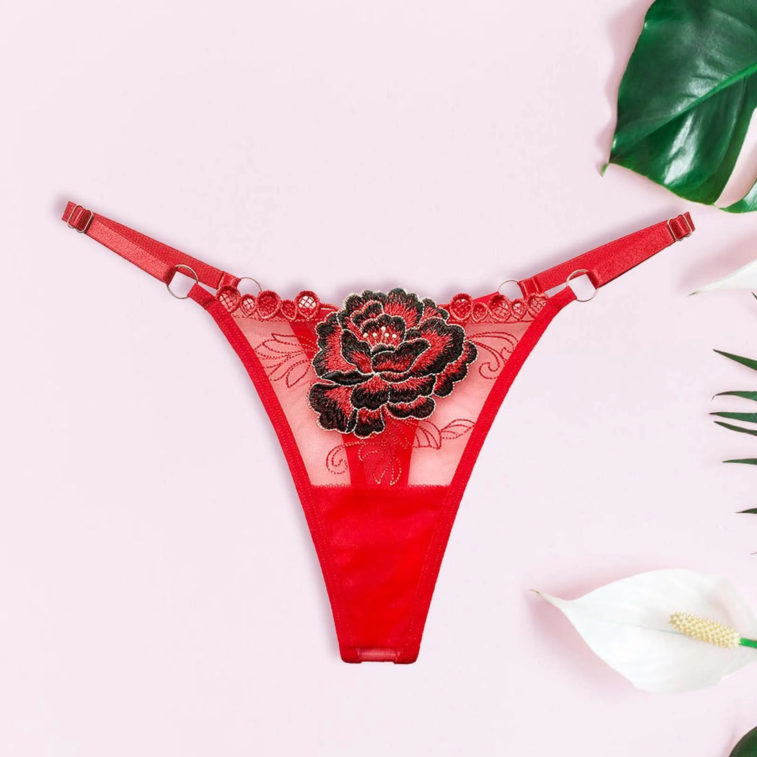 Sexy Flower Women G Underwear Ladies Briefs Lingere