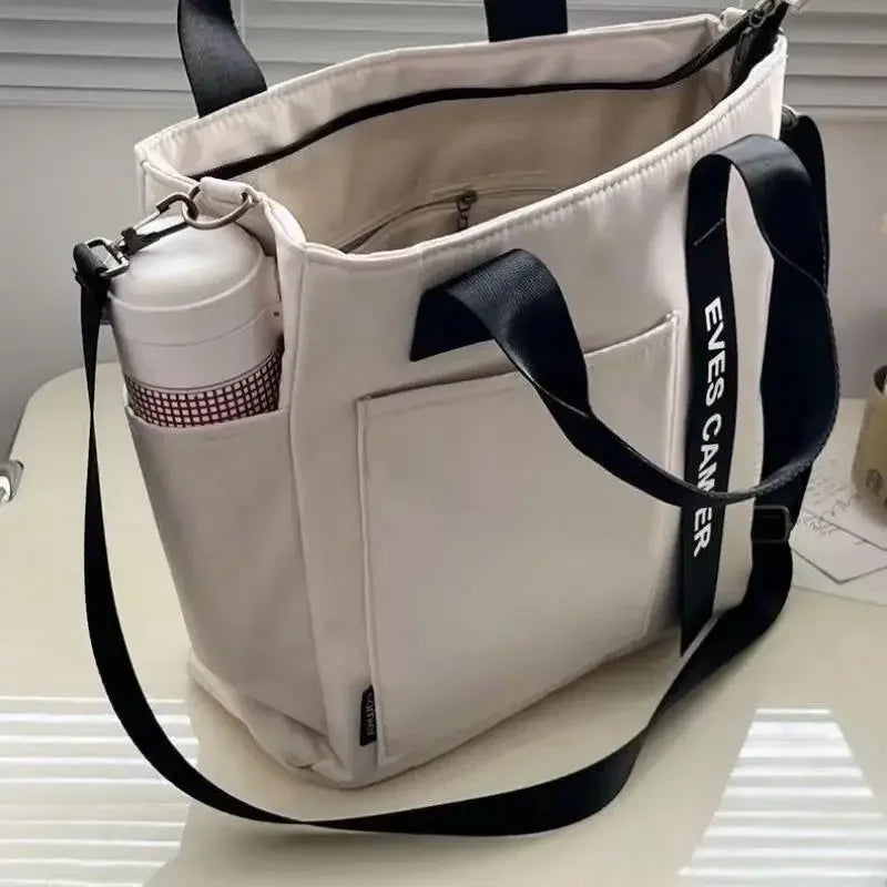 New Casual Tote Large Capacity Shoulder Bag Nylon Waterproof