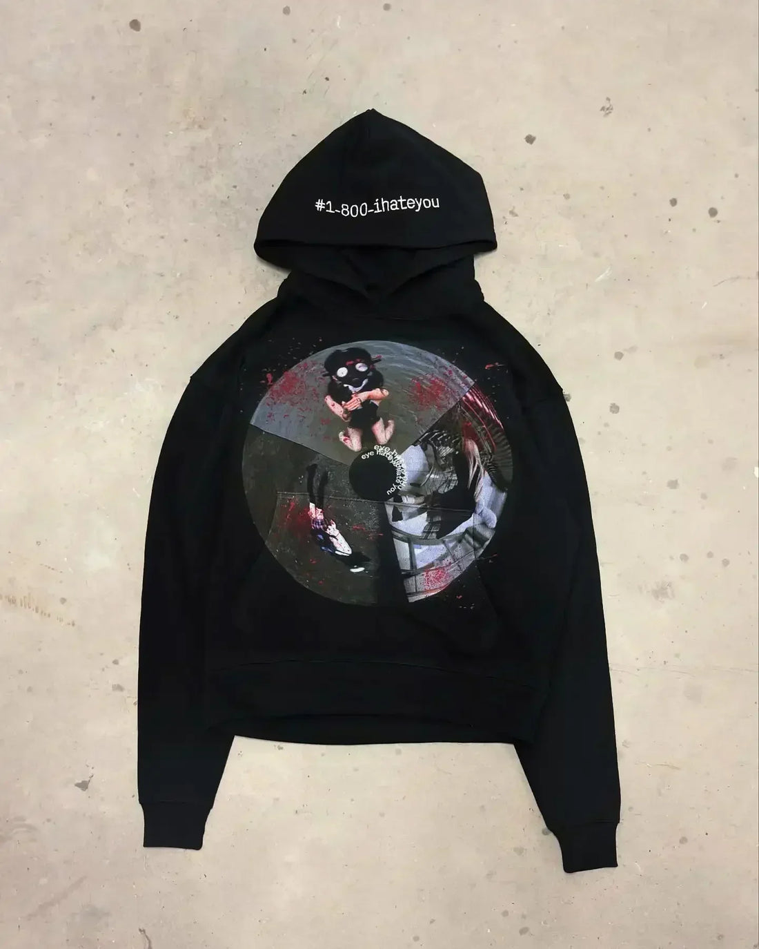 Streetwear Oversized Hoodie Gothic Goth Men And Women