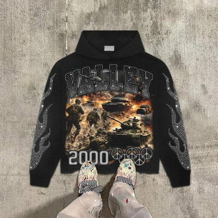 Streetwear Hoodies Men And Women  Tops Sweatshirt goth Oversized zip up Hoodie Mens Clothes