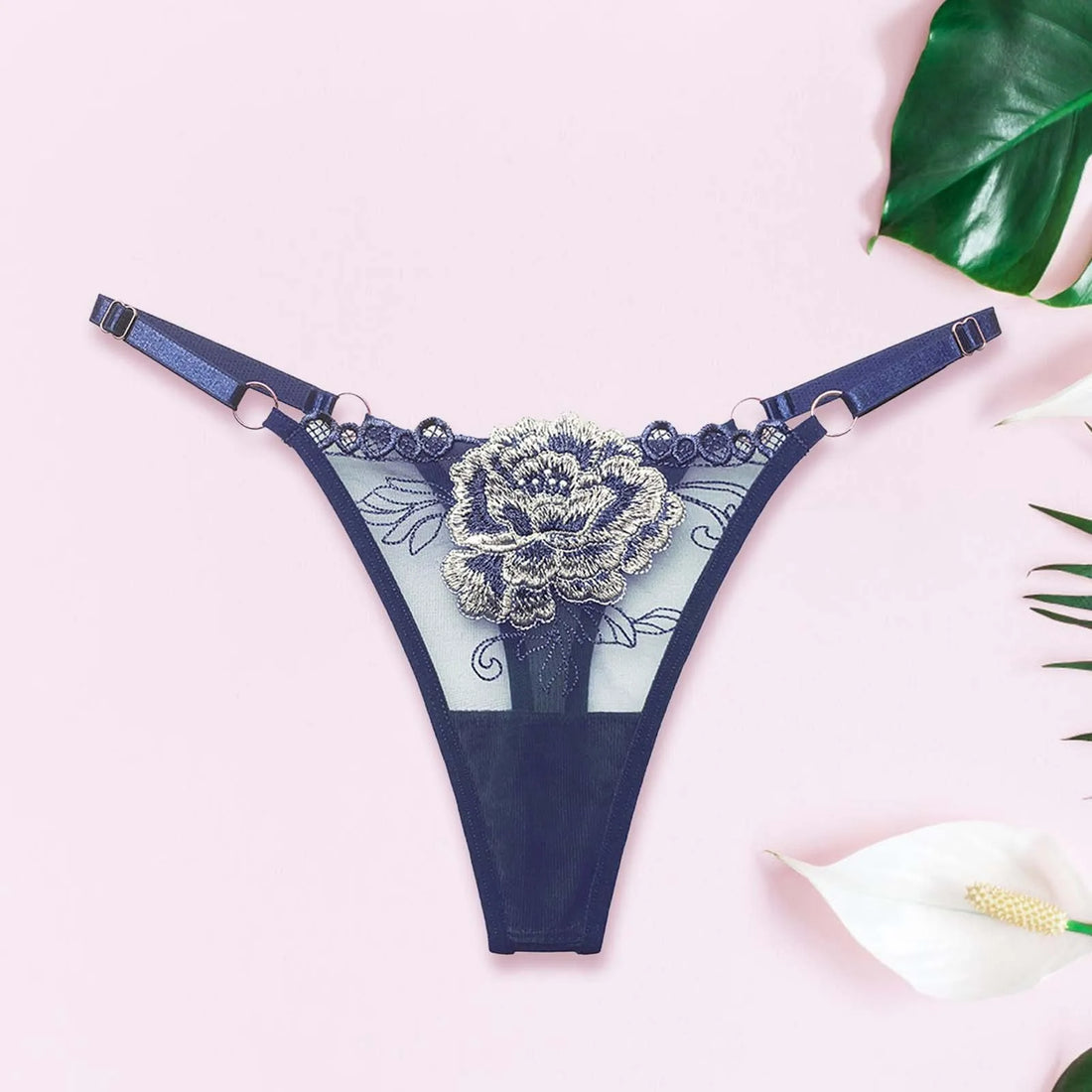 Sexy Flower Women G Underwear Ladies Briefs Lingere
