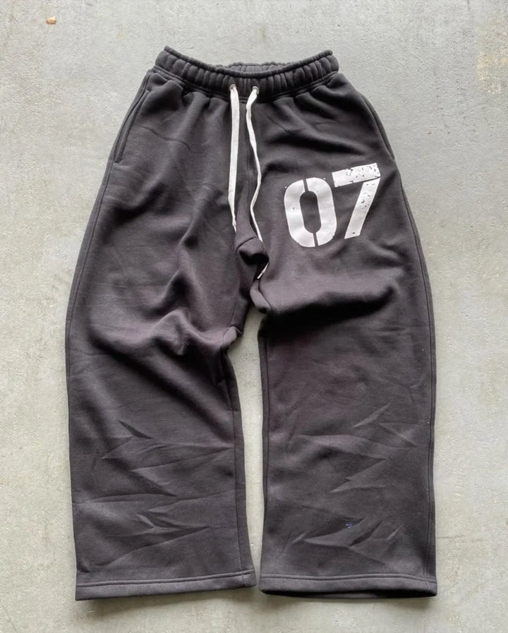 Hooded men's sweatshirt drawstring casual sweatpants women's street autumn