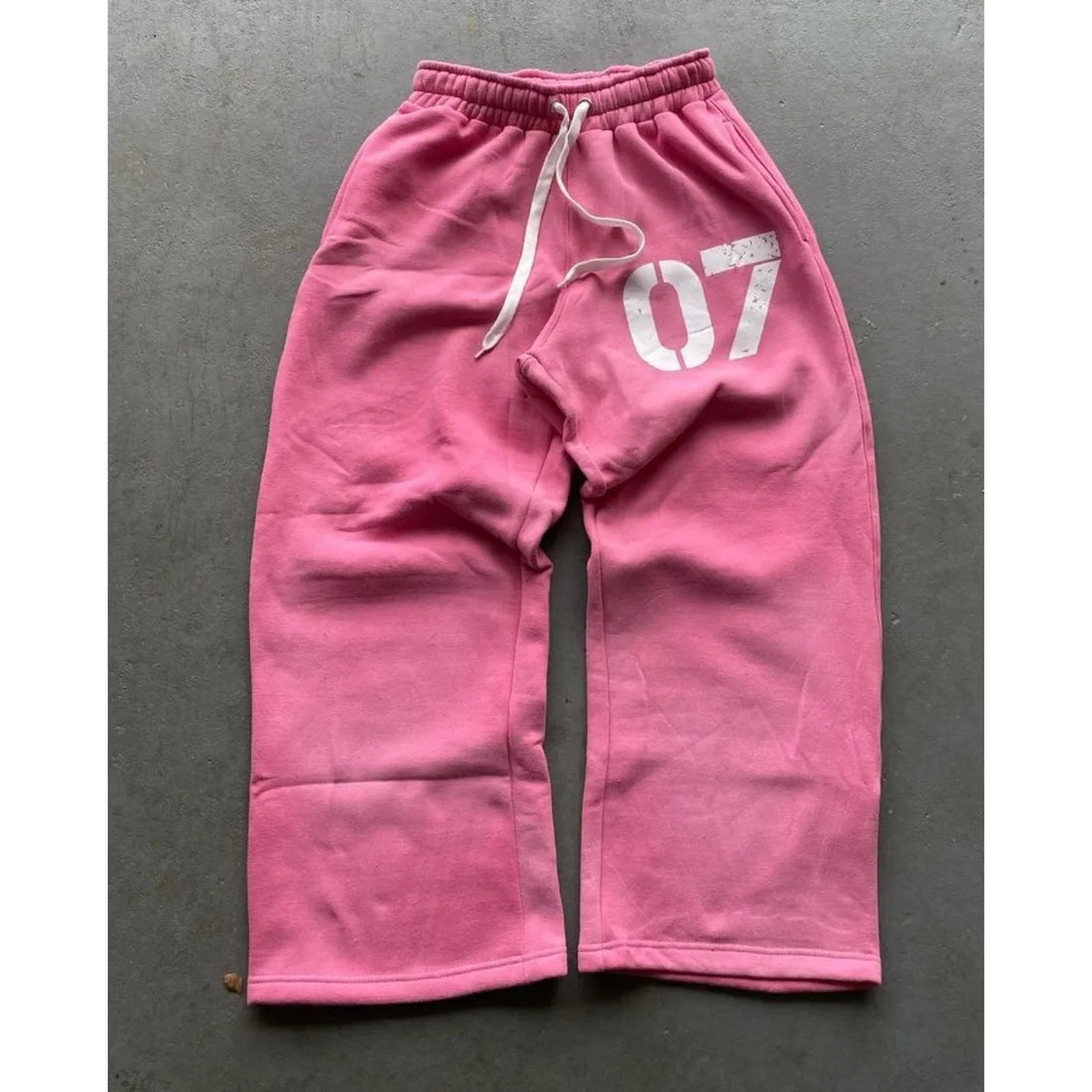 Hooded men's sweatshirt drawstring casual sweatpants women's street autumn