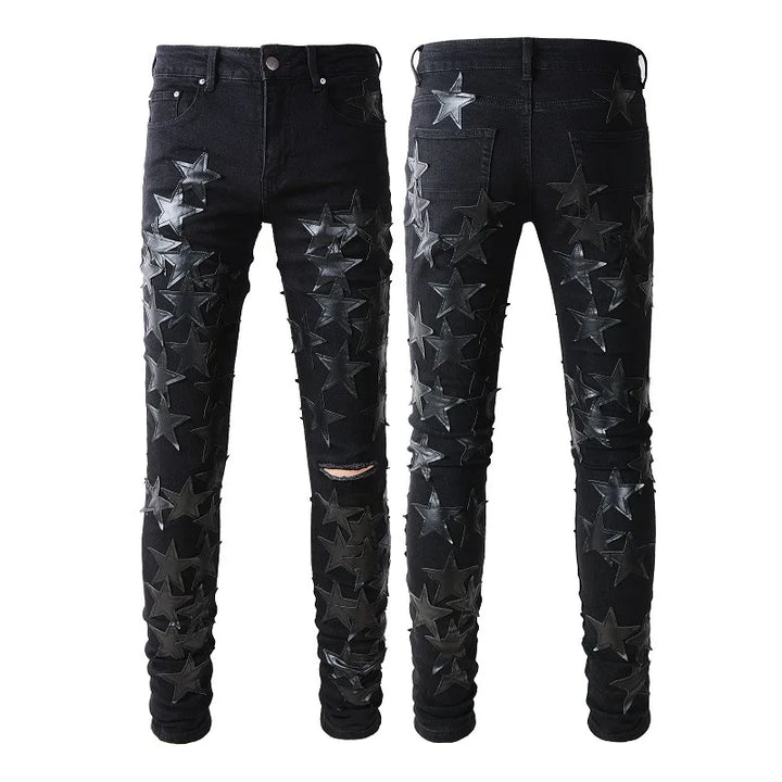 Amiri Men's Jeans Distressed Streetwear Denim Pants
