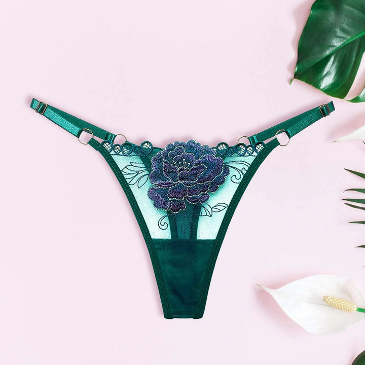 Sexy Flower Women G Underwear Ladies Briefs Lingere