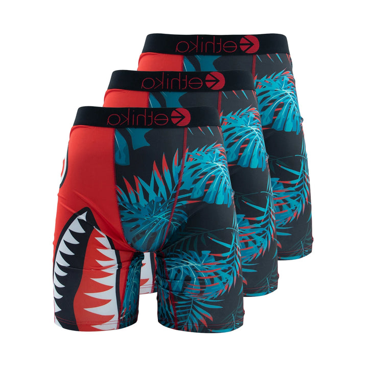 3Pcs ETHIKA Sexy Mens Underwear Boxers