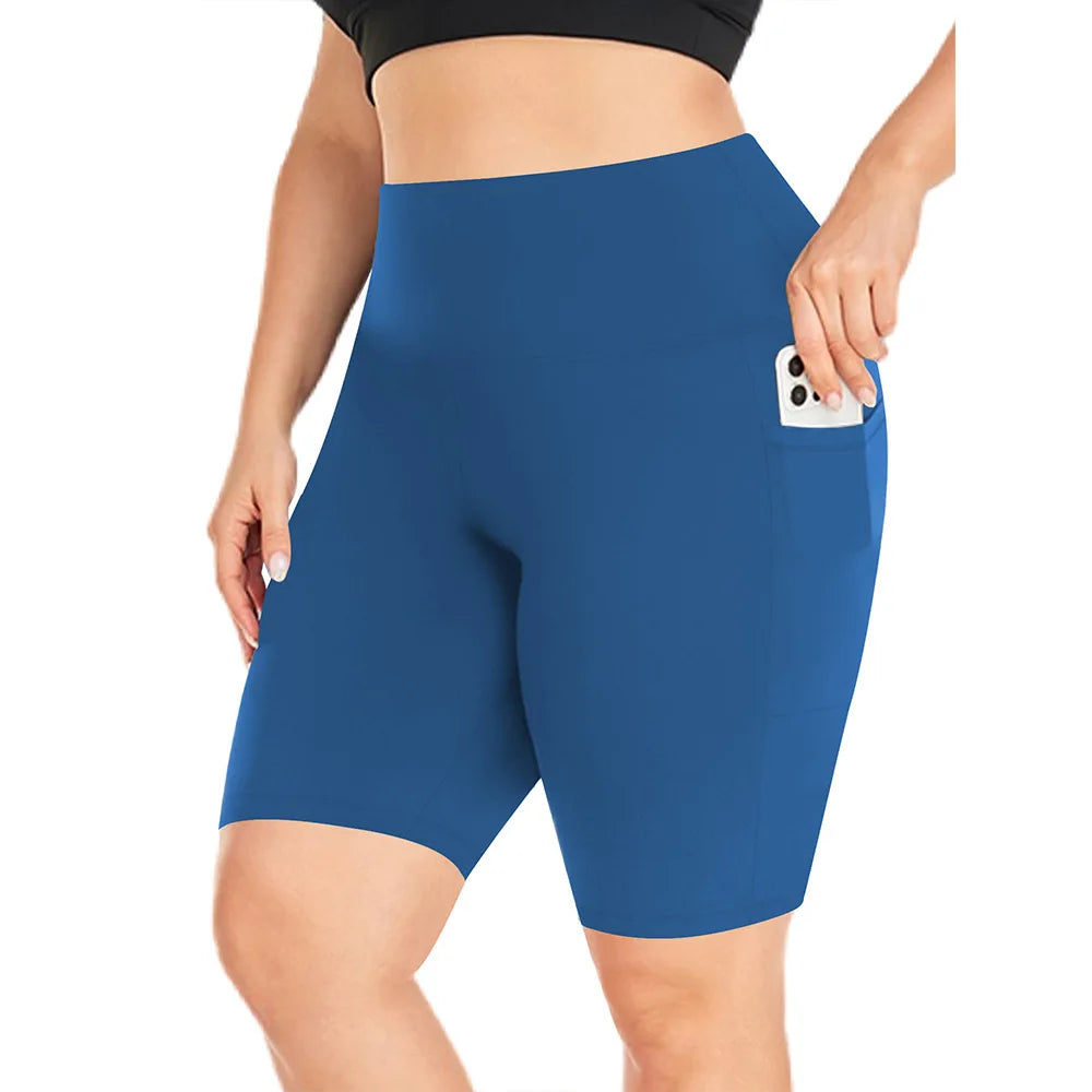 Women's High-Waisted Yoga Shorts