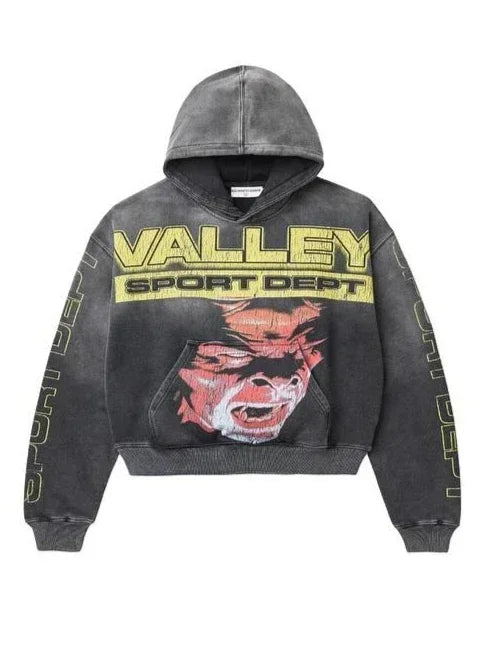 Streetwear heavy water washing zip hoodies casual goth sweatshirts Men And women clothing