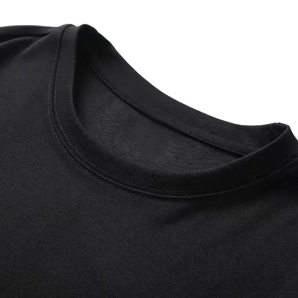 Oversized T-Short-sleeved Men And Women Hip-hop Retro Loose Casual T-shirts