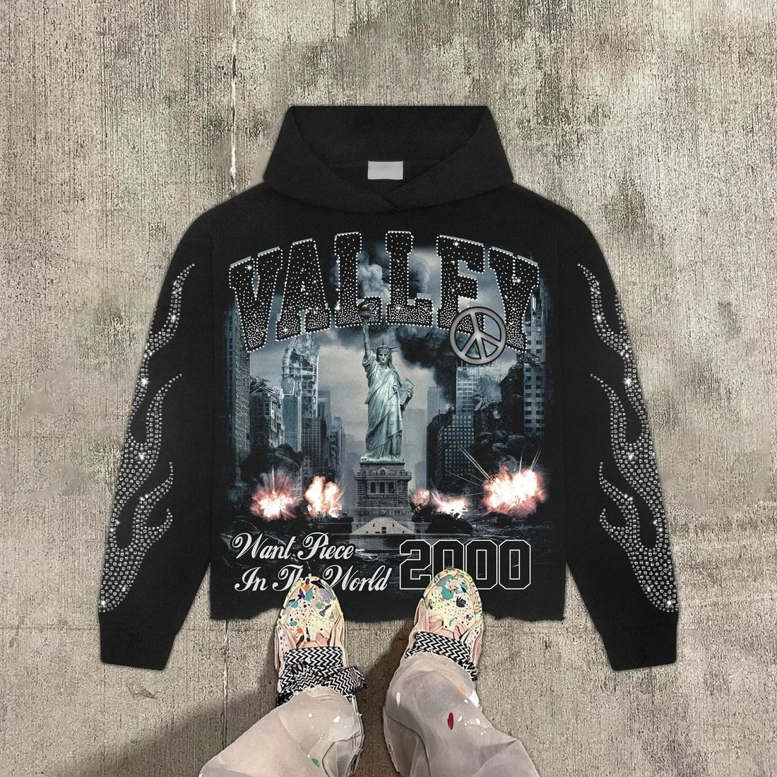 Streetwear Hoodies Men And Women  Tops Sweatshirt goth Oversized zip up Hoodie Mens Clothes