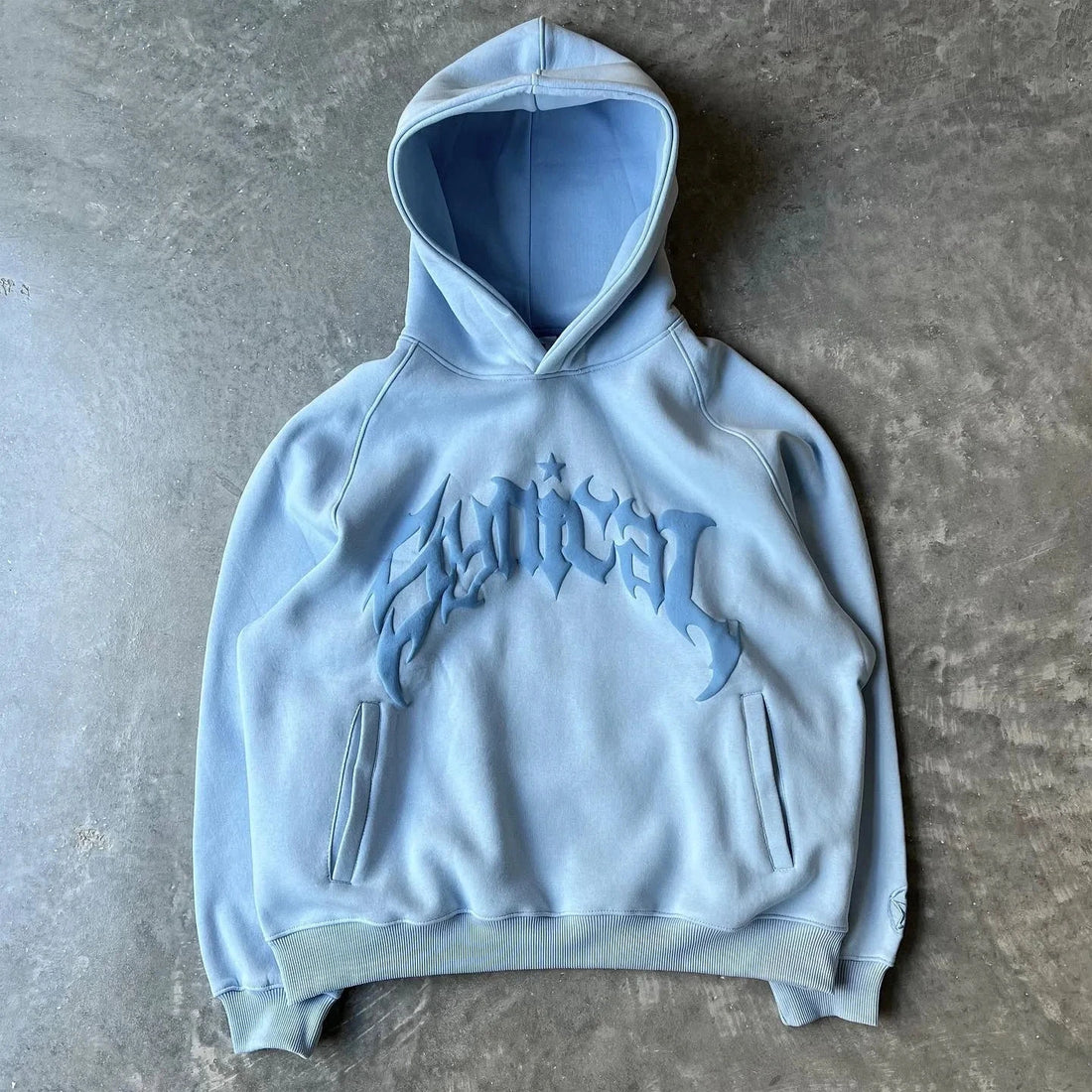 American retro zipper sweatshirt  hoodie trendy men's casual 2025