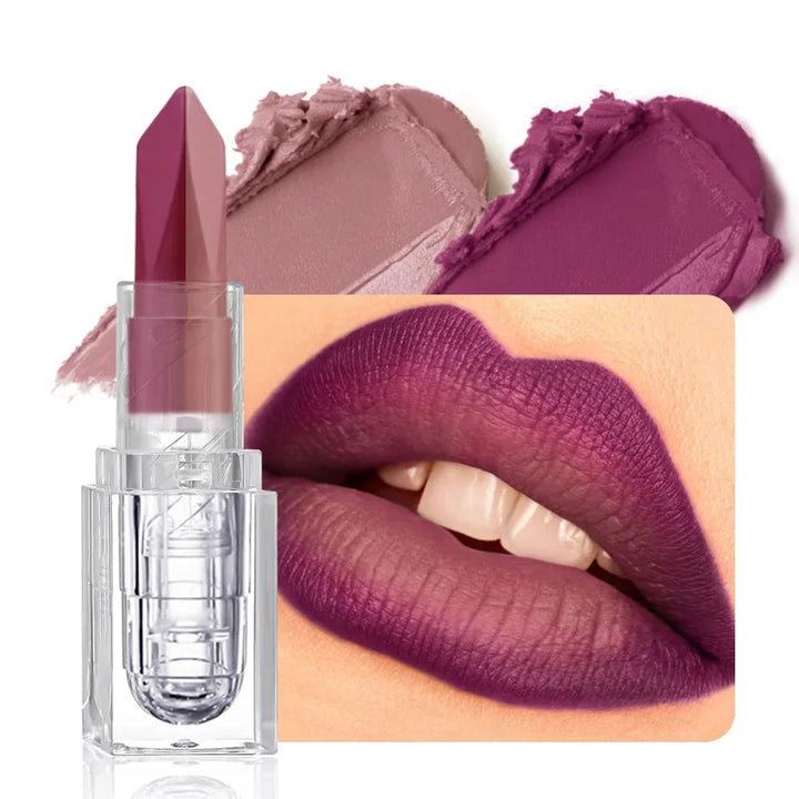 Two-tone Lipstick Pearl Matte Lasting Waterproof