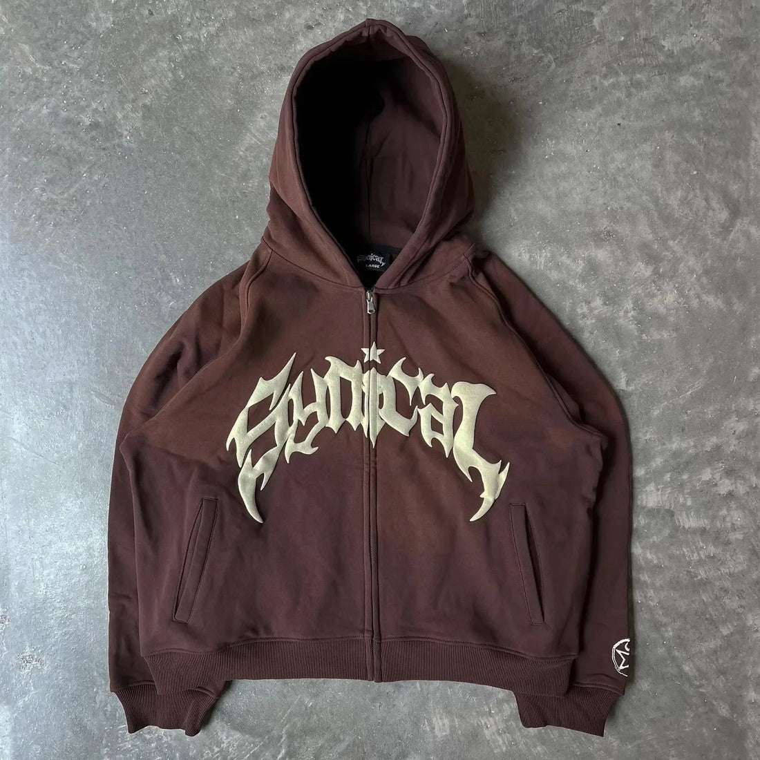 Sweatshirt retro  design hoodie women 2025 winter hip hop