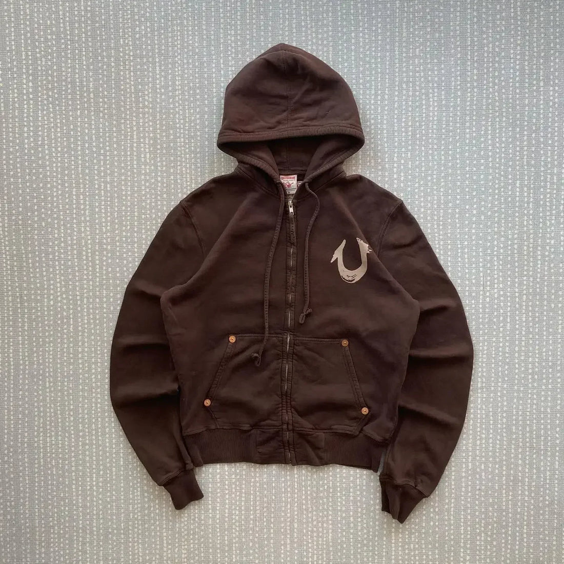 American Retro Zipper Up Hoodie Oversized Sweatshirt Men And Women Casual