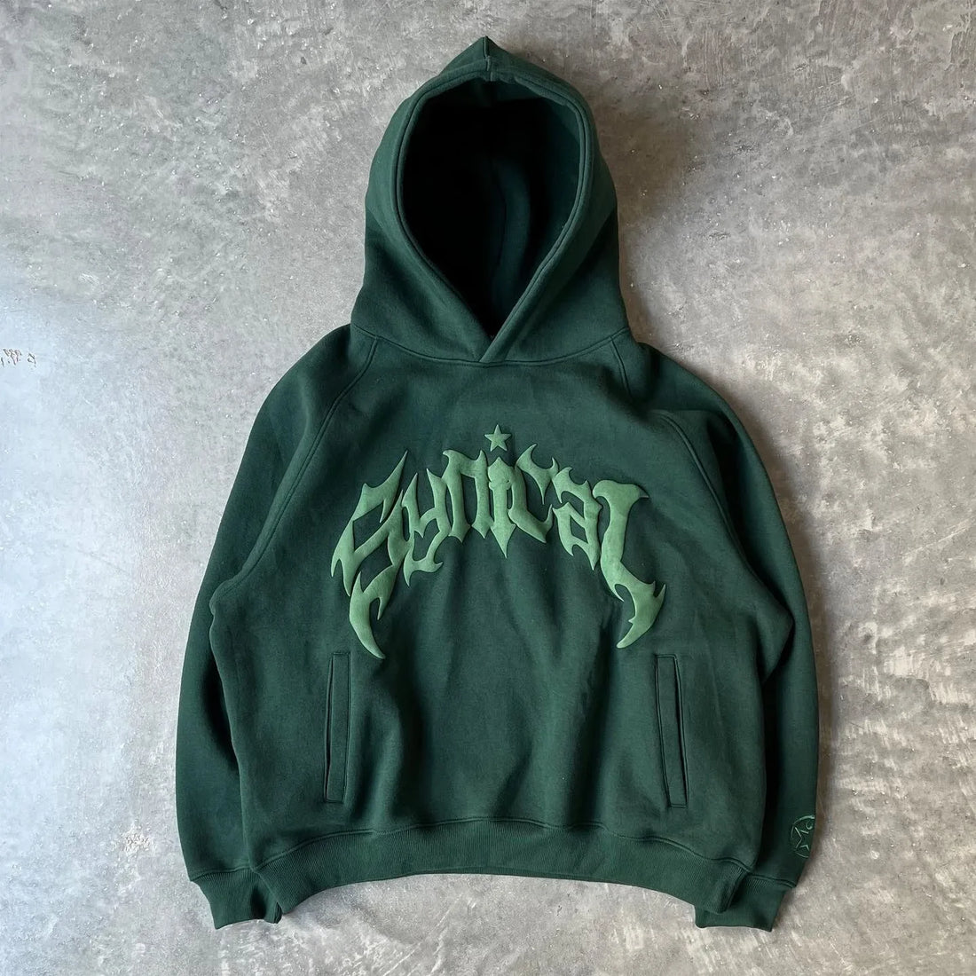 American retro zipper sweatshirt  hoodie trendy men's casual 2025