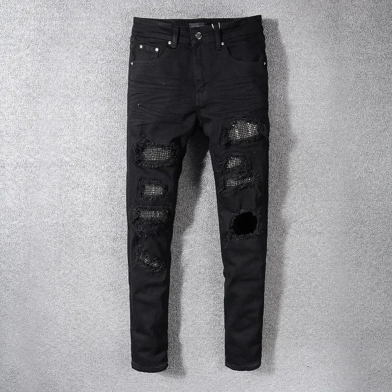 2025 Amiri Trendy American Style High Street Black