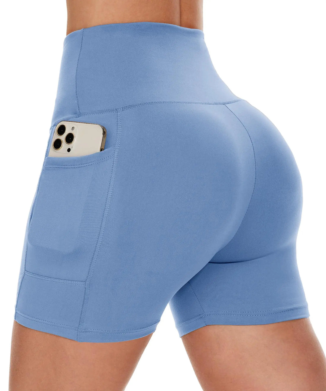 Women Sports Fitness Yoga Shorts