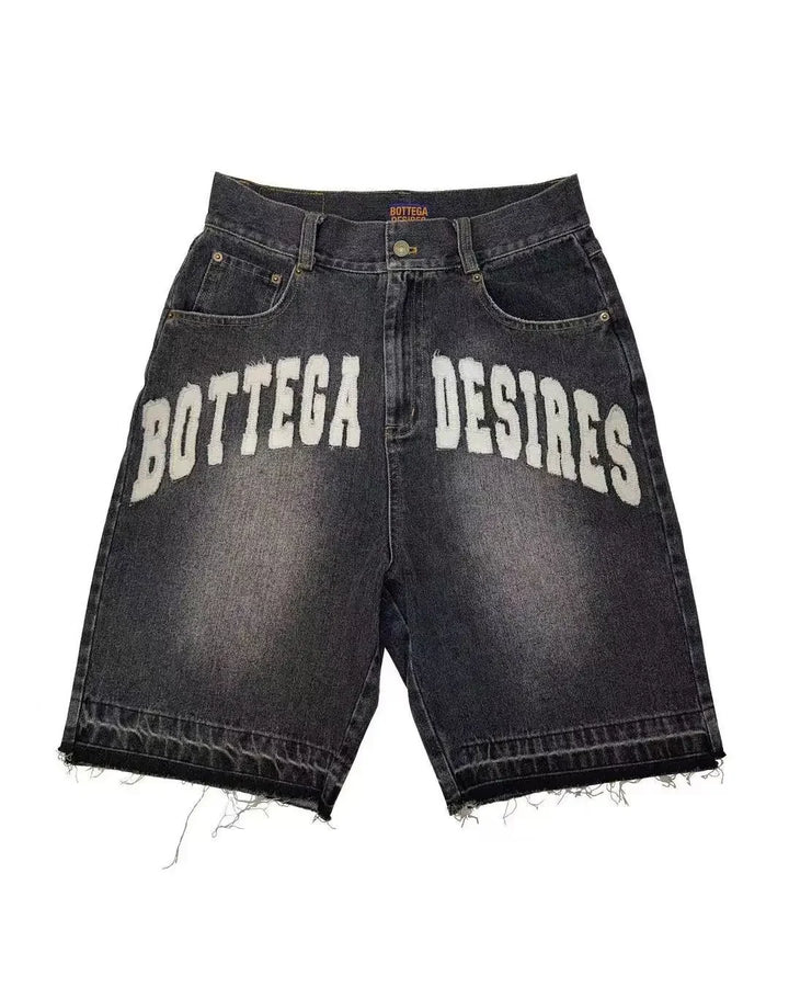 Bottega Desires Denim Shorts