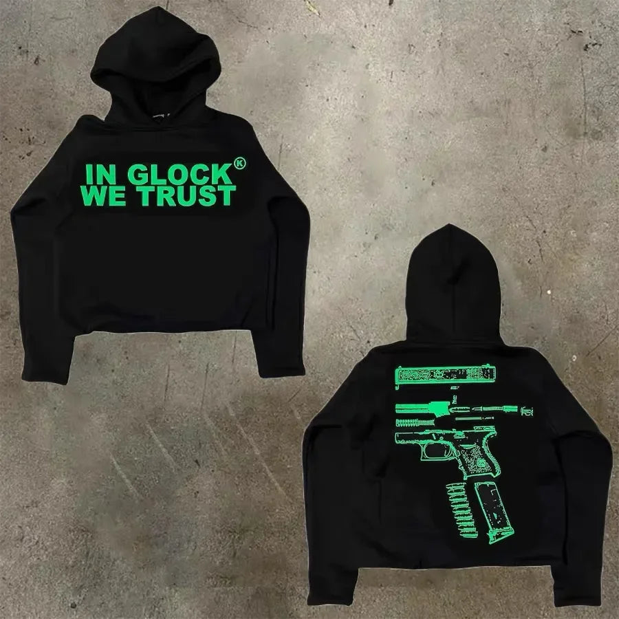 Hip Hop  Hoodie American Sweater Hoodie Men and Women