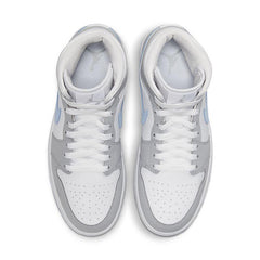 Air Jordan 1 Mid 'Wolf Grey Aluminum'