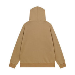 Burberry Logo Print Cotton Hoodie 'Beige'