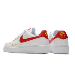 Nike Air Force 1 'Essential White/Gym Red'